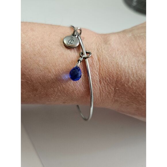 Juicy Couture silver tone bangle bracelet - Picture 3 of 9